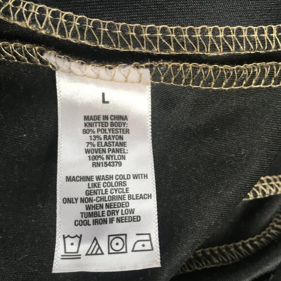 Aeropostale Pants Mens Large Jogger Nylon Panel Zip Pocket Drawstring Athletic - Picture 7 of 15